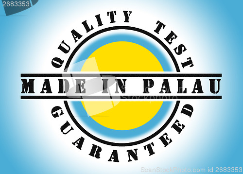 Image of Quality test guaranteed stamp 