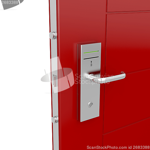 Image of Keycard door