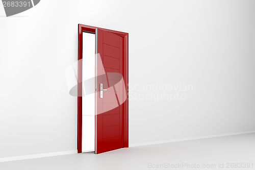 Image of Red door