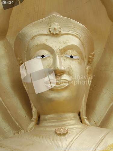 Image of Buddha's eyes