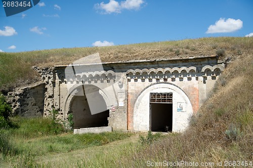 Image of Russian military fortress.  Kerch, Crimea