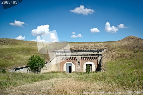 Image of Russian military fortress.  Kerch, Crimea