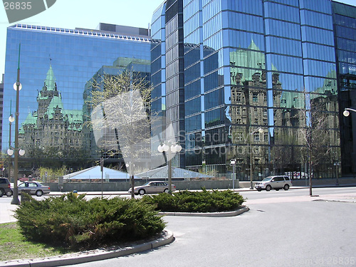 Image of Reflections on the buildings