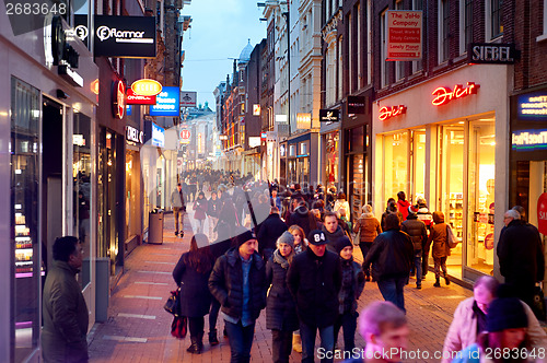 Image of Amsterdam shopping