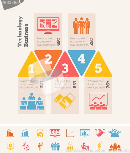Image of Business Infographic Template.