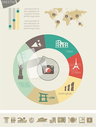 Image of Travel Infographic Template.