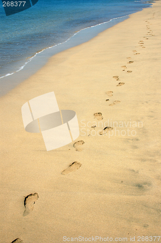 Image of footprints