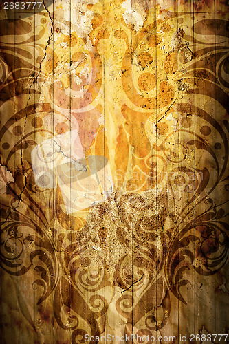 Image of Abstract retro background