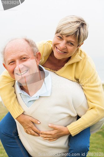 Image of Mature couple having fun