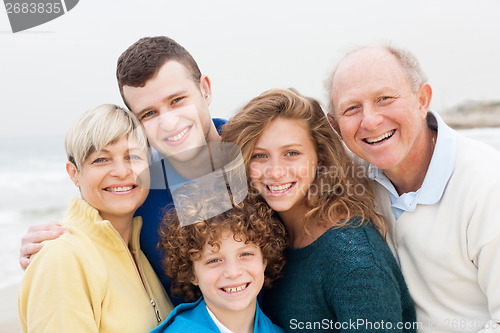 Image of Family enjoying their vacation 