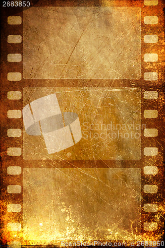 Image of Grunge film frame