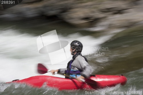 Image of Kayaking on whitewater