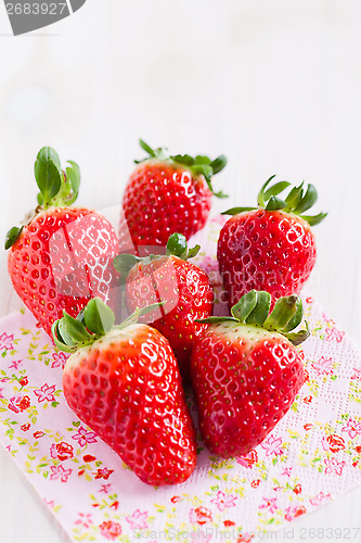 Image of Fresh strawberries