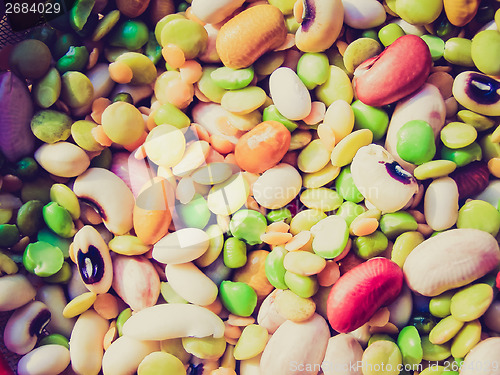 Image of Retro look Beans salad