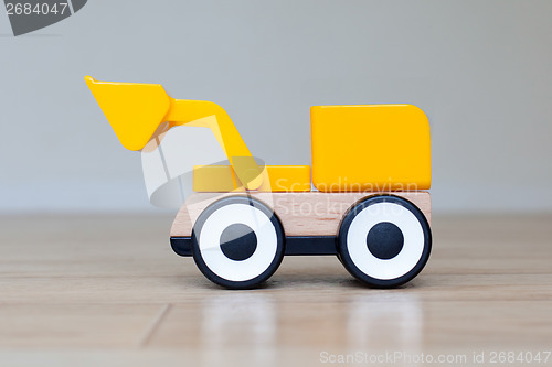 Image of Simple wheel dozer toy