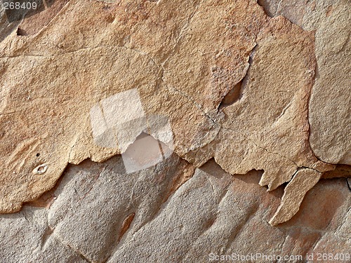 Image of Cracked stone texture.