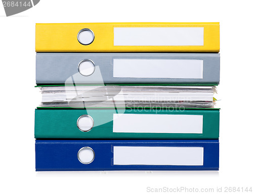 Image of Colorful folders