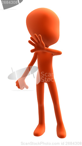 Image of Stop Abstract Human Figure