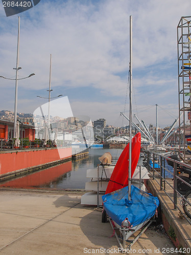 Image of Harbour Genoa Italy