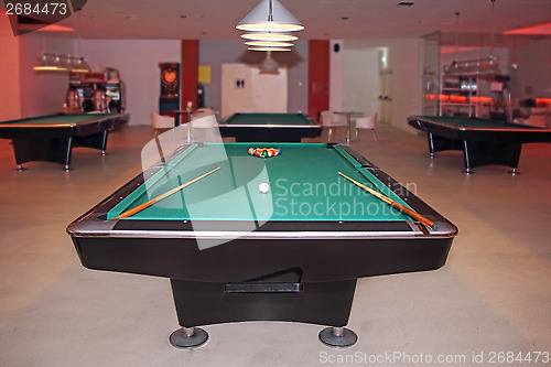 Image of Billiard table