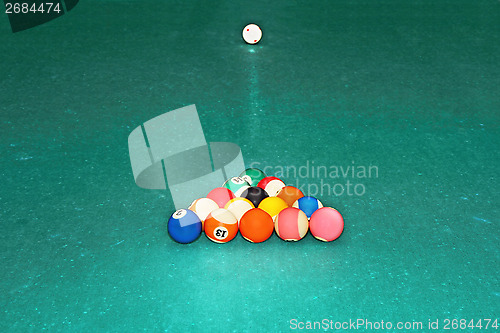 Image of Billiards balls