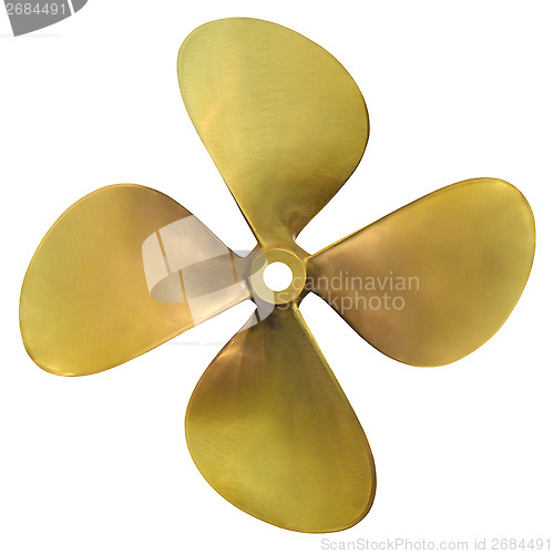 Image of Speedboat propeller