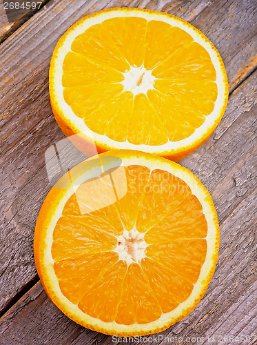 Image of Halves of Oranges