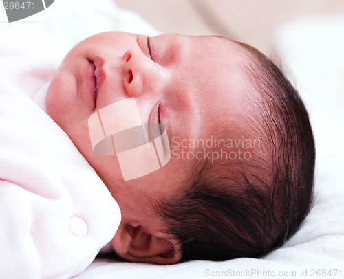 Image of Sleeping Infant Girl