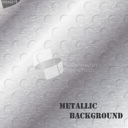 Image of Abstract grunge metallic background design