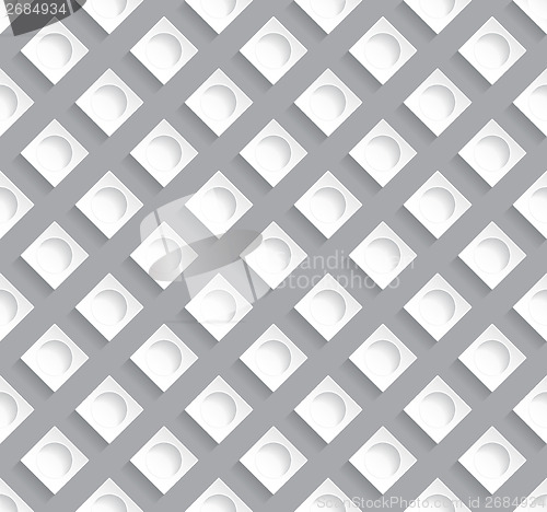 Image of Stylish pattern design with gray background