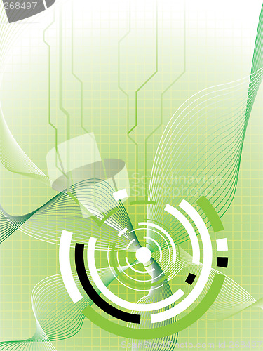 Image of future detail green