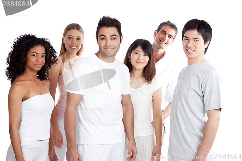 Image of Multiethnic Group of People