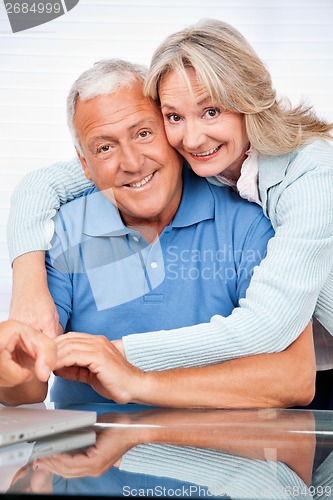 Image of Senior Couple Embracing