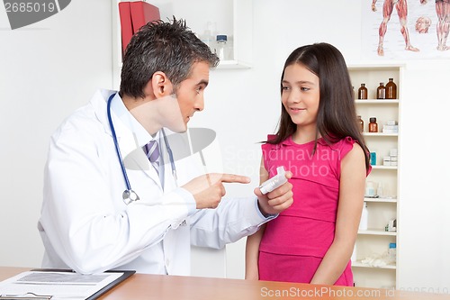 Image of Doctor and Girl Child