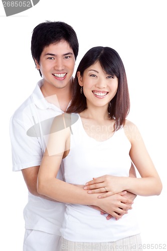 Image of Happy Asian Couple Portrait