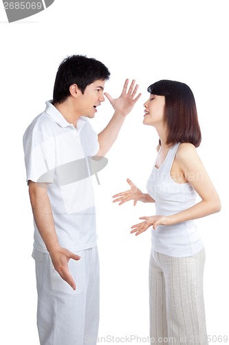 Image of Angry Couple Arguing