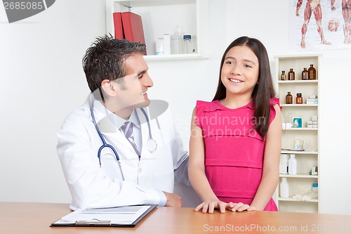 Image of Male Doctor and Patient