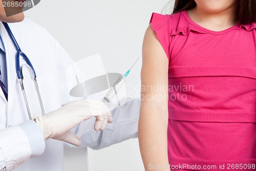 Image of Doctor Giving Patient Injection
