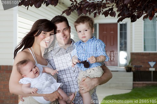 Image of Young Family Portrait