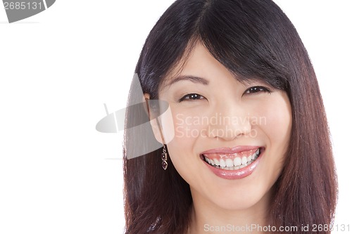 Image of Beautiful Smiling Asian Woman
