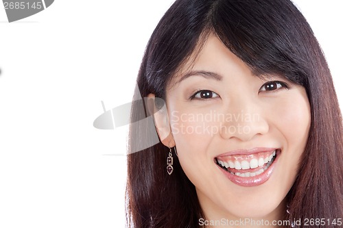 Image of Beautiful Smiling Asian Woman