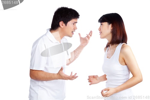 Image of Angry Couple Arguing