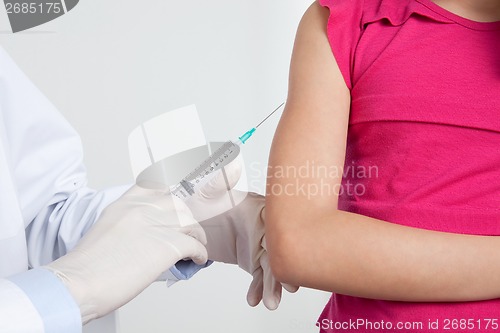 Image of Doctor Giving Patient Injection