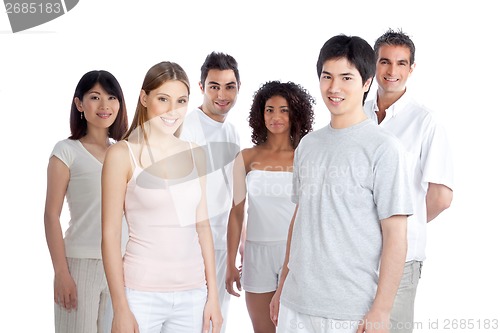 Image of Multiethnic Group of People