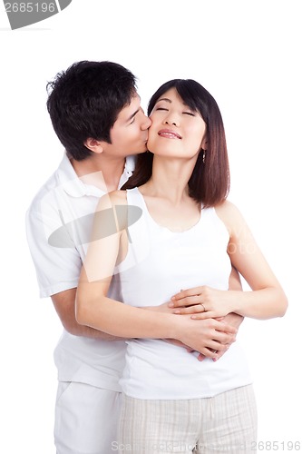 Image of Happy Asian Couple Portrait