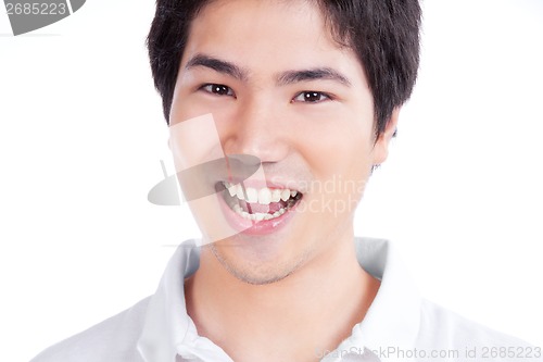 Image of Young Asian Man Portrait