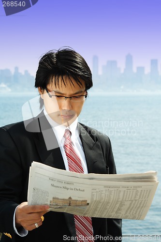 Image of Reading businessman