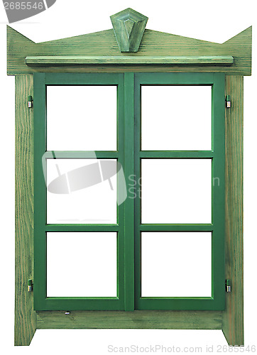 Image of Wooden window