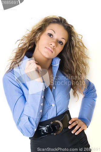 Image of Portrait of pretty girl