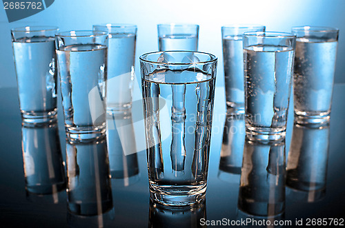 Image of Eight glasses of water a day